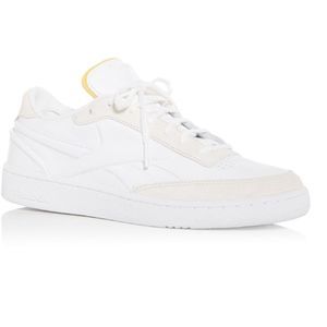Reebok Mens VB Club C White Leather Casual and Fashion Sneakers Shoes NWT